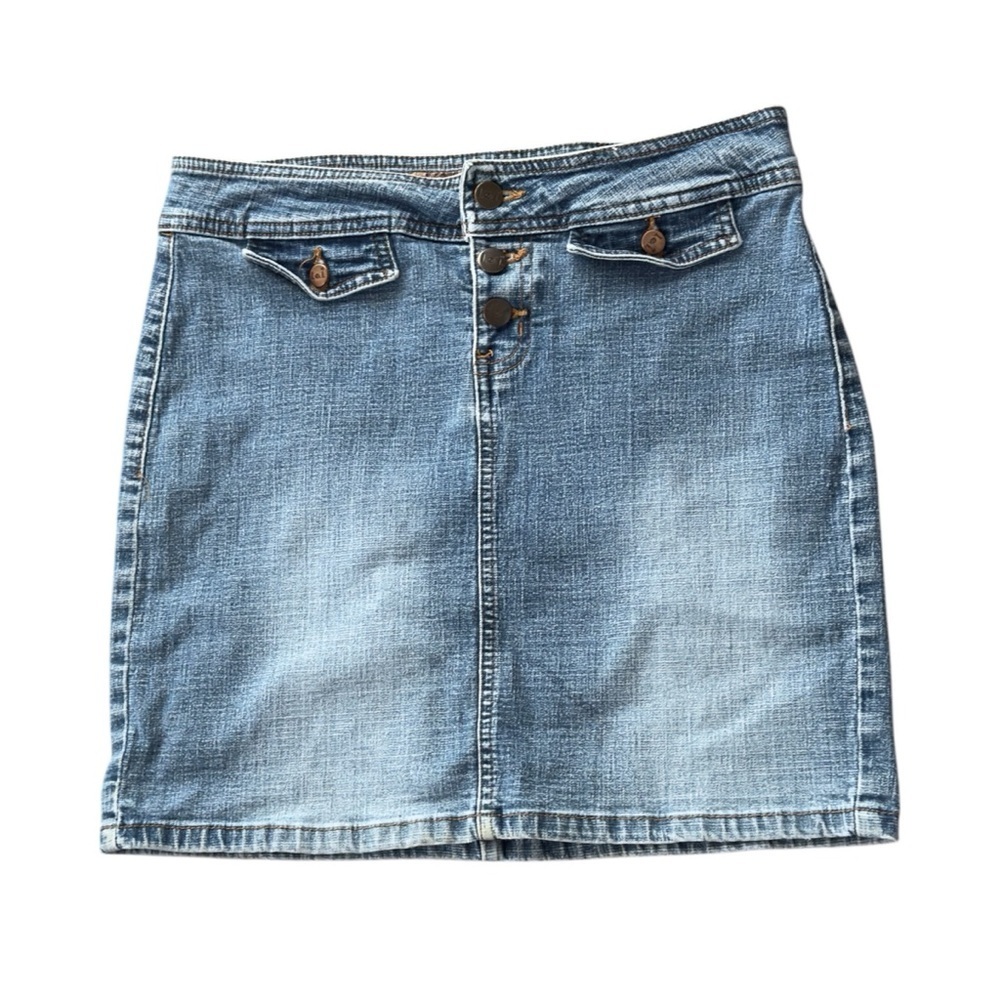 Lei Blue Mini Pencil Skirt Casual